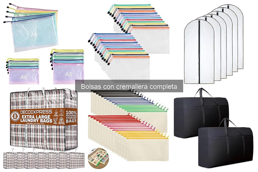 Mejores bolsas con cremallera completa para yoga en casa