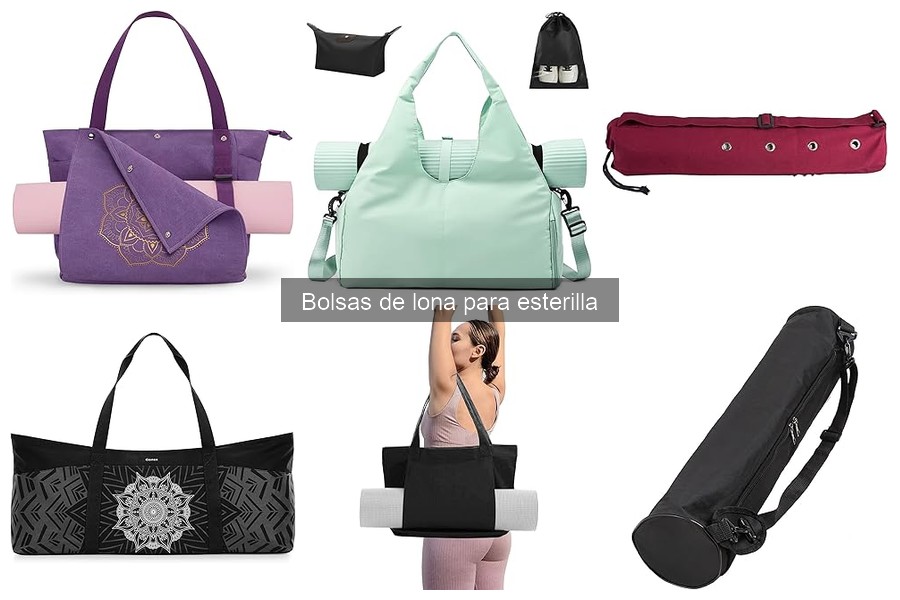Mejores bolsas de lona para esterilla según valoraciones