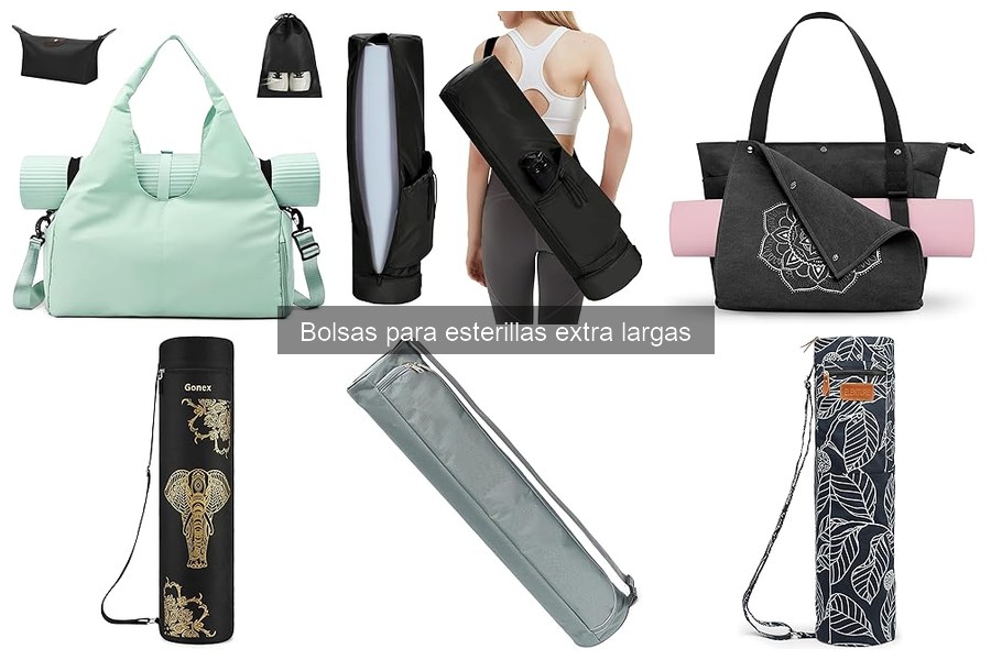 Mejores bolsas para esterillas extra largas de yoga