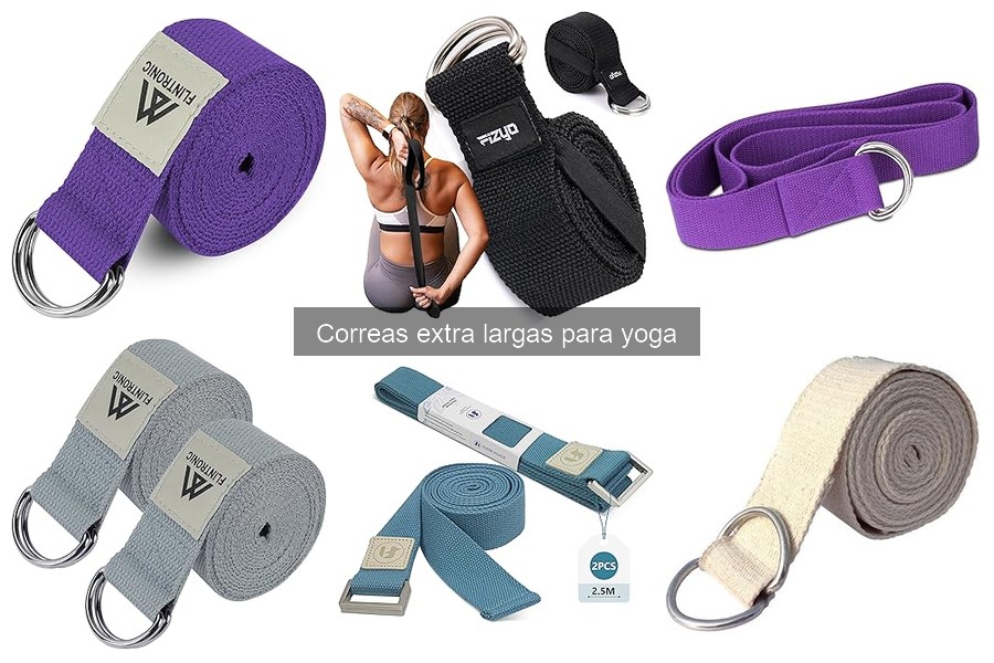 Mejores correas extra largas para yoga en 2023
