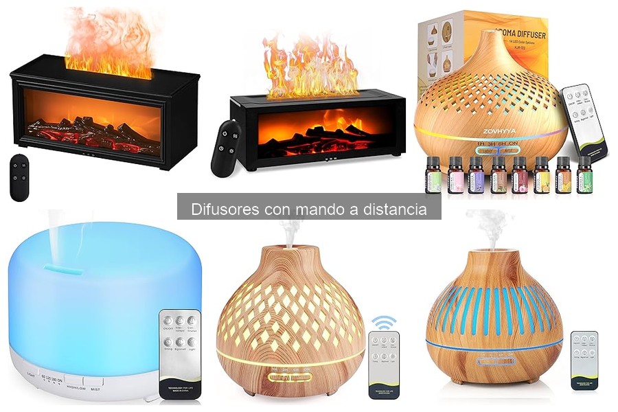 Mejores difusores con mando a distancia para yoga en casa