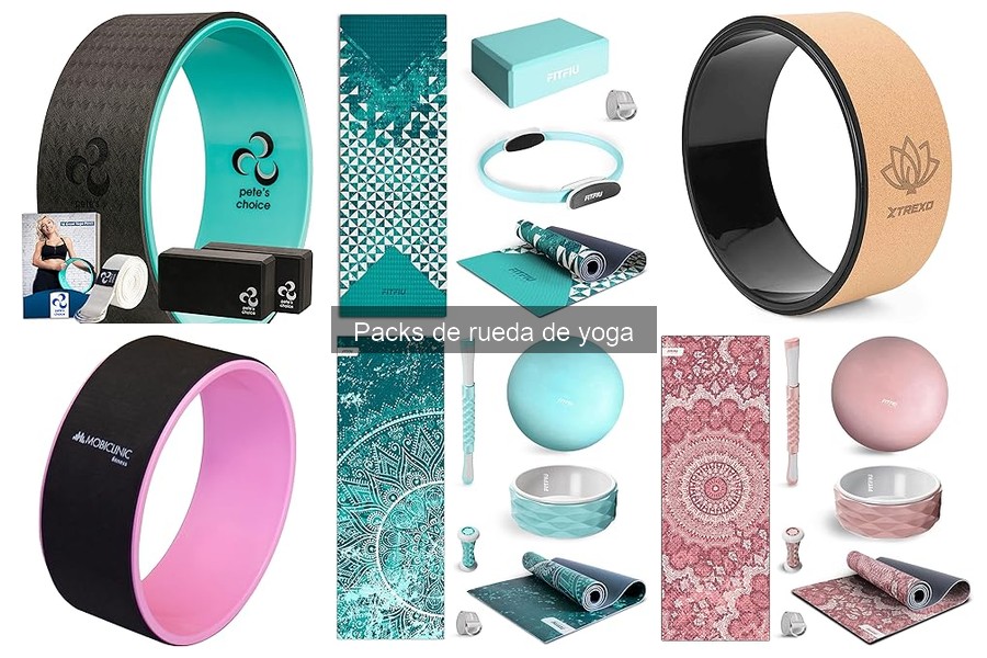 Mejores ejercicios para hacer con una rueda de yoga