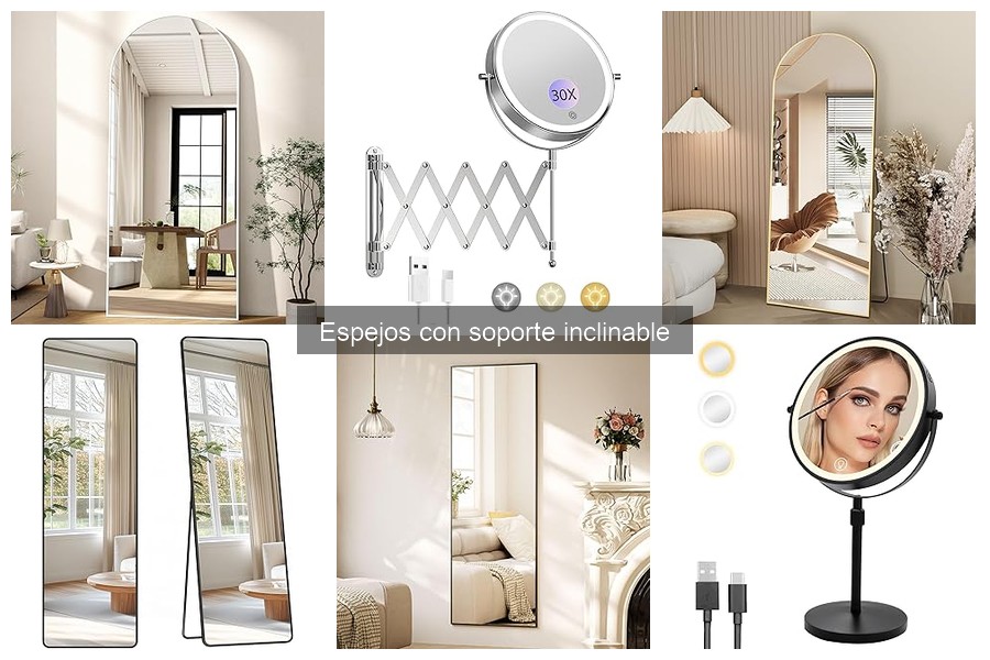 Mejores espejos con soporte inclinable para yoga en casa