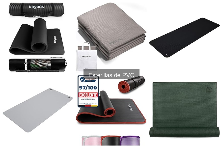 Mejores esterillas de PVC para principiantes en yoga