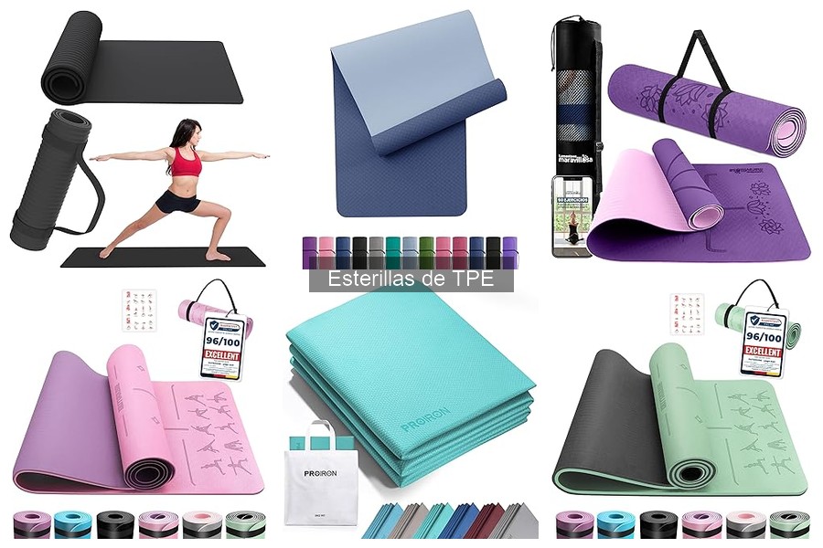 Mejores esterillas de TPE para principiantes en yoga