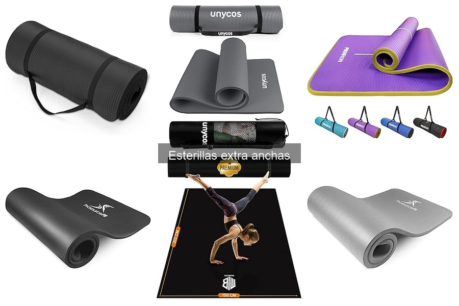 Mejores esterillas extra anchas para principiantes en yoga