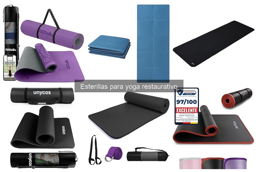 Mejores esterillas para yoga restaurativo en 2023