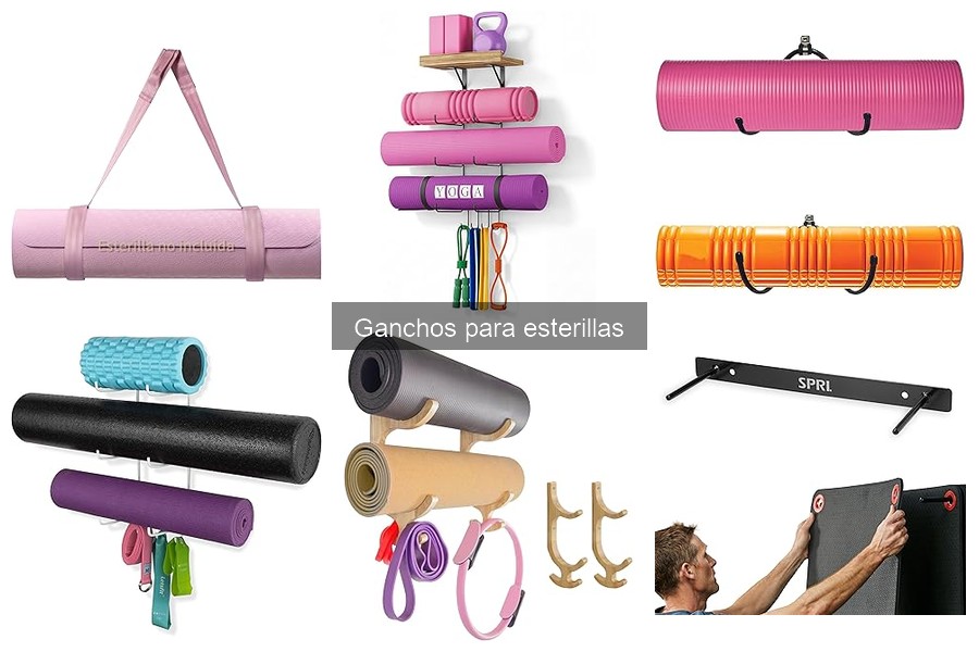 Mejores ganchos para esterillas de yoga según usuarios