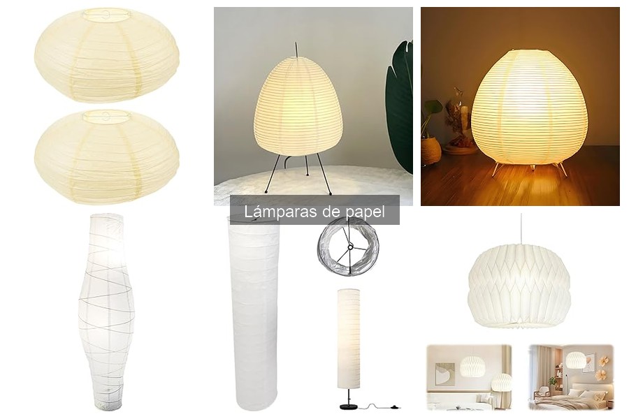 Mejores lámparas de papel para meditación en casa