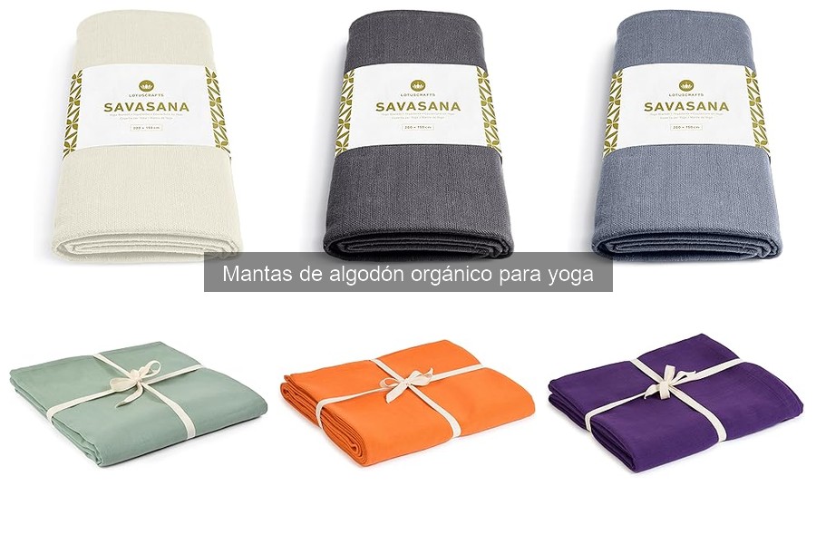 Mejores mantas de algodón orgánico para principiantes en yoga