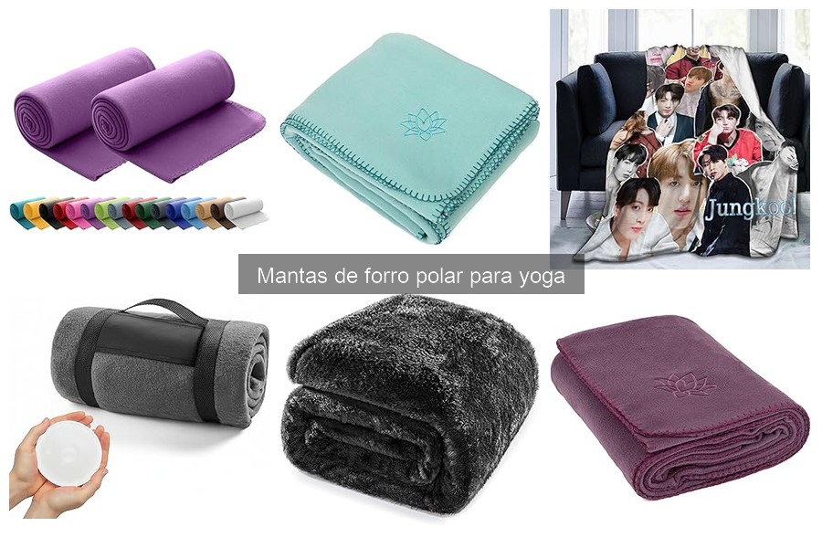 Mejores mantas de forro polar para yoga en 2023