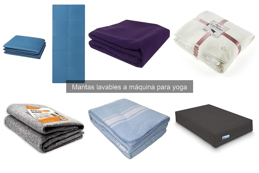 Mejores mantas lavables a máquina para yoga 2023