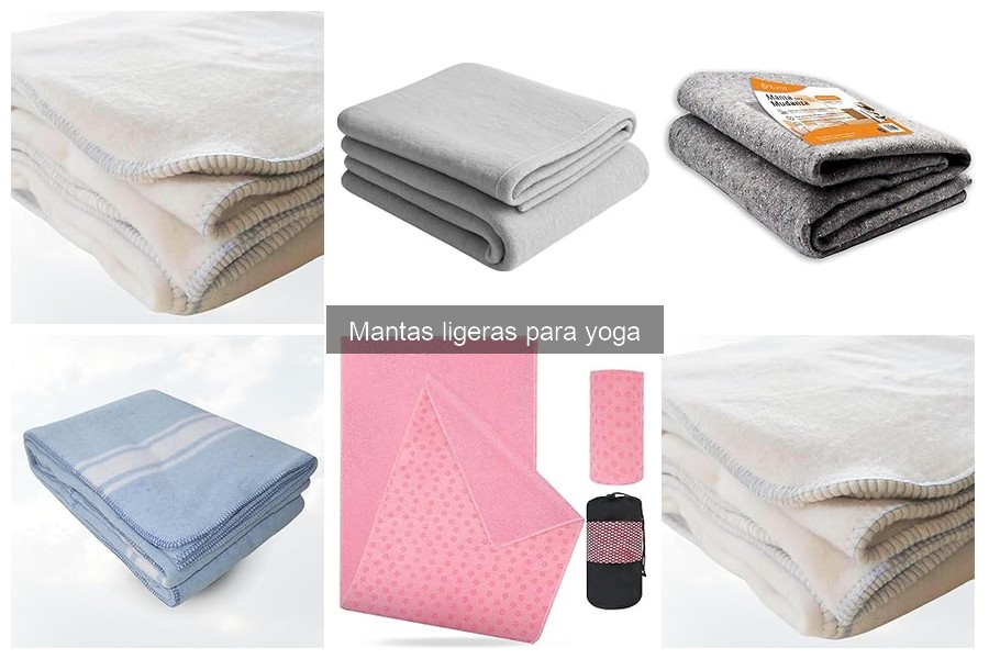 Mejores mantas ligeras para yoga en 2023: comparativa