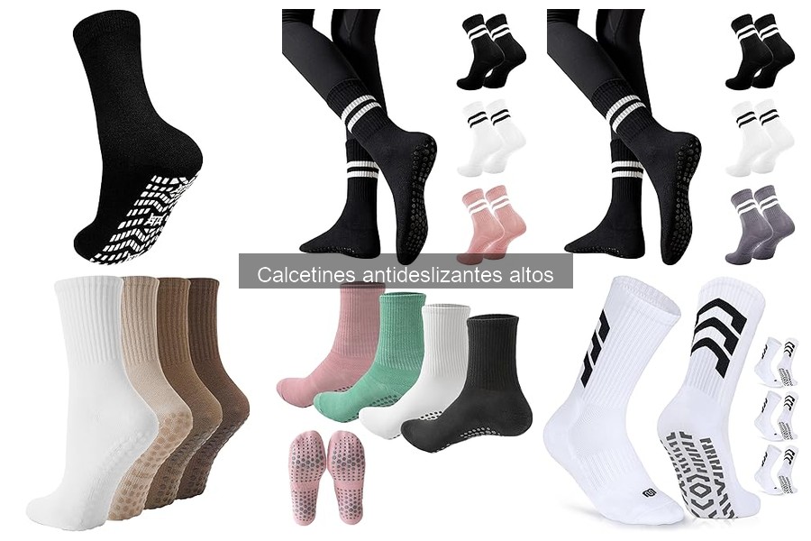 Mejores marcas de calcetines antideslizantes altos para yoga
