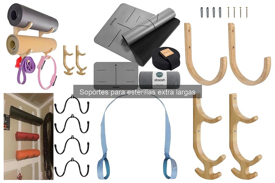 Mejores soportes para esterillas extra largas en 2023