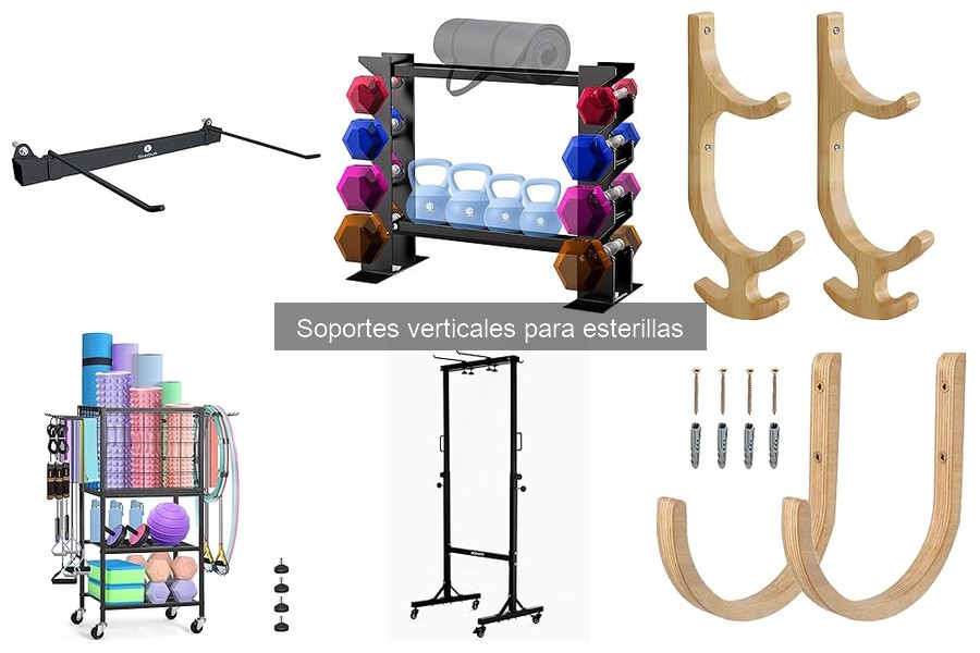 Mejores soportes verticales para esterillas según tipo