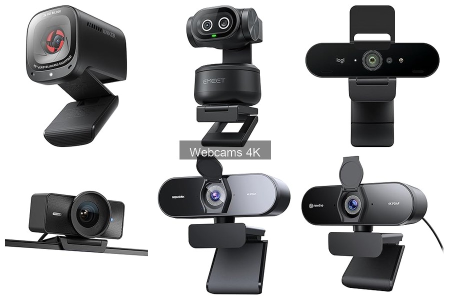 Mejores webcams 4K para videoconferencias en 2023