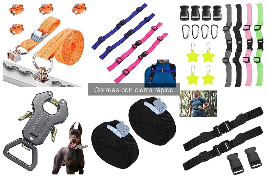 Ofertas en correas con cierre rápido para tus aventuras