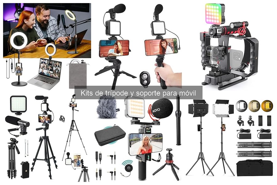 Ofertas en Kits de Trípode y Soporte para Móvil