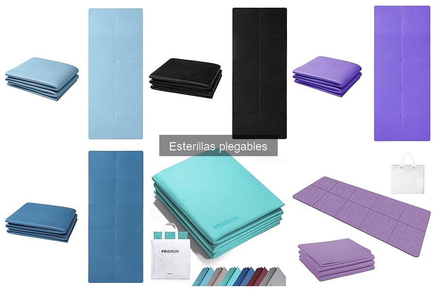 Opiniones sobre esterillas plegables para yoga y pilates
