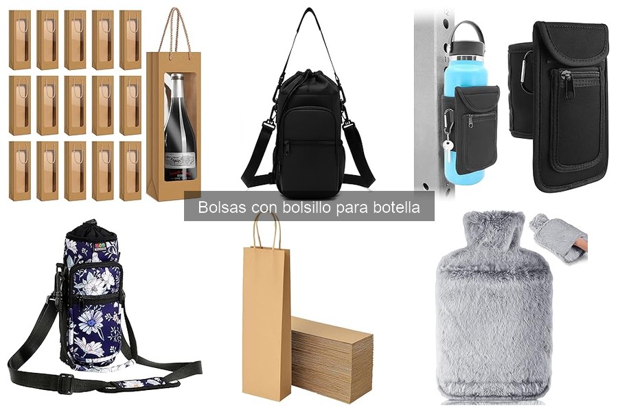 Precio de bolsas con bolsillo para botella: ¿cuánto cuestan?