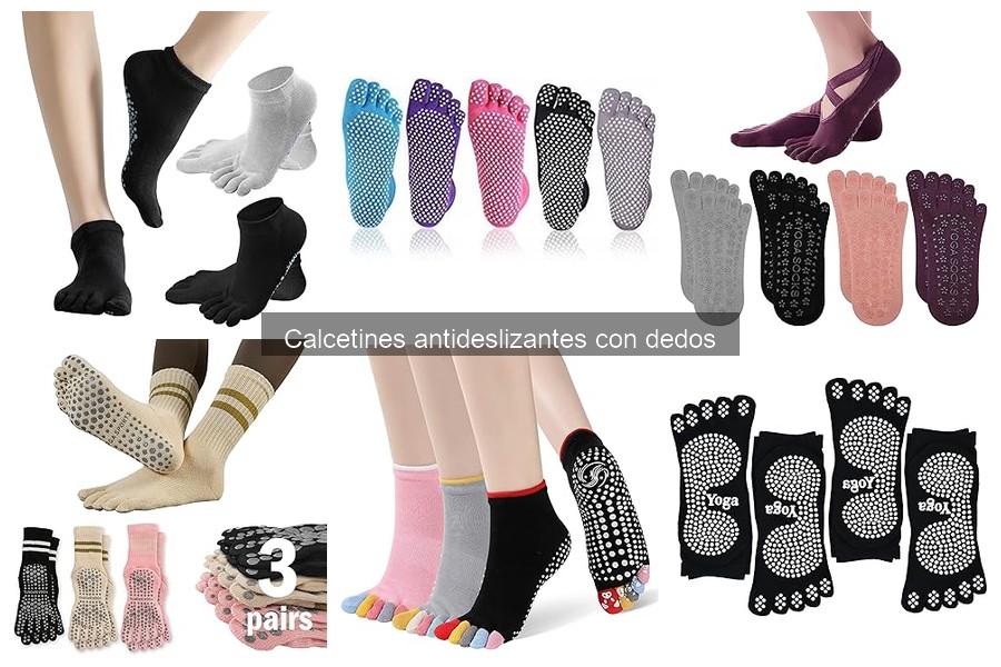 Precio promedio de calcetines antideslizantes con dedos