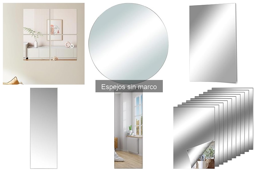 Precio promedio de espejos sin marco en el mercado
