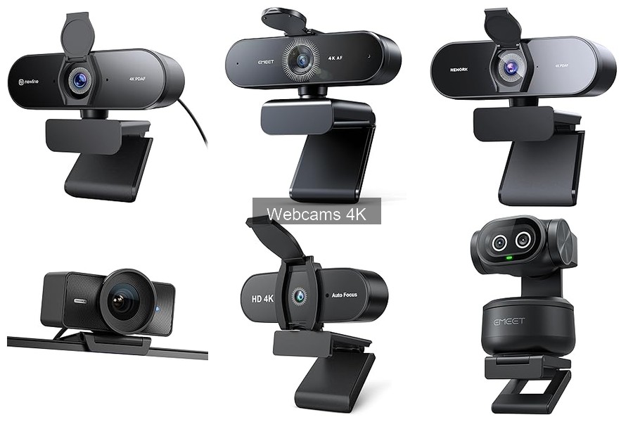 Precio promedio de webcams 4K y dónde comprarlas