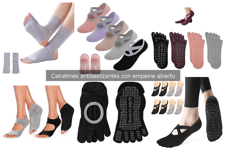 Precios de Calcetines Antideslizantes con Empeine Abierto