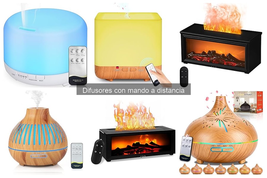 Precios de difusores con mando a distancia y dónde comprarlos