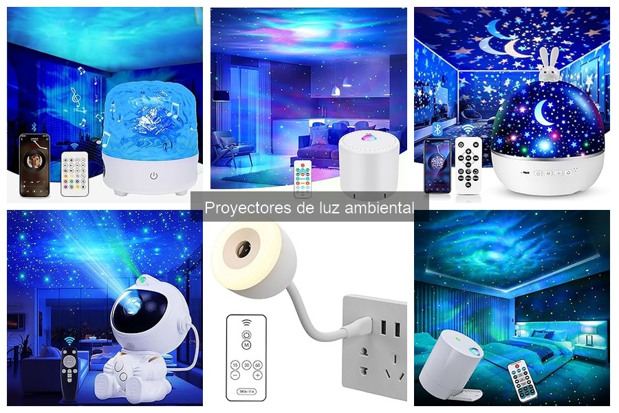 Proyectores de luz ambiental con control remoto: ¿realmente valen la pena?