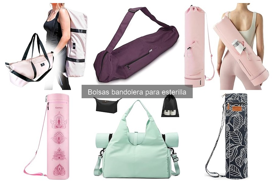 ¿Qué es una bolsa bandolera para esterilla de yoga?