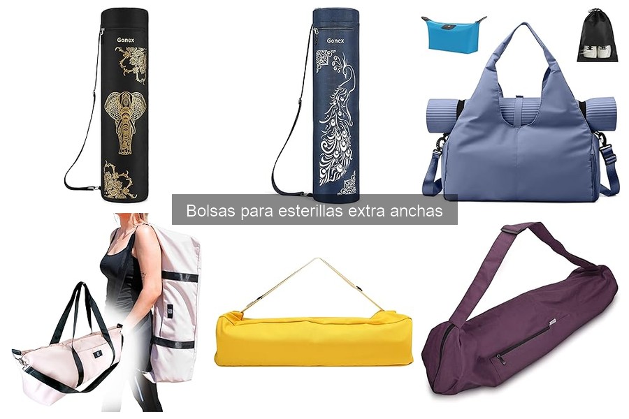 ¿Qué es una bolsa para esterillas extra anchas?