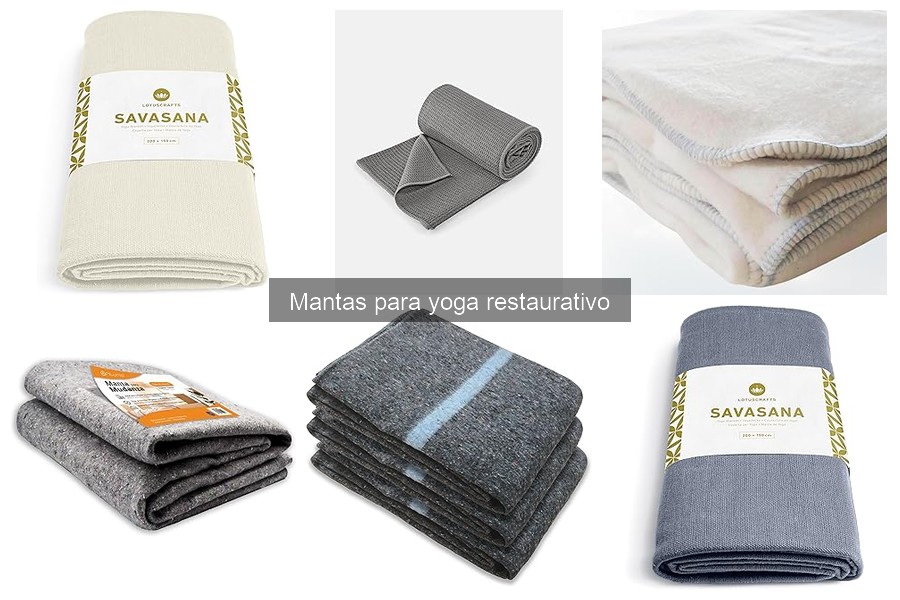 ¿Qué es una manta para yoga restaurativo? Beneficios y tipos