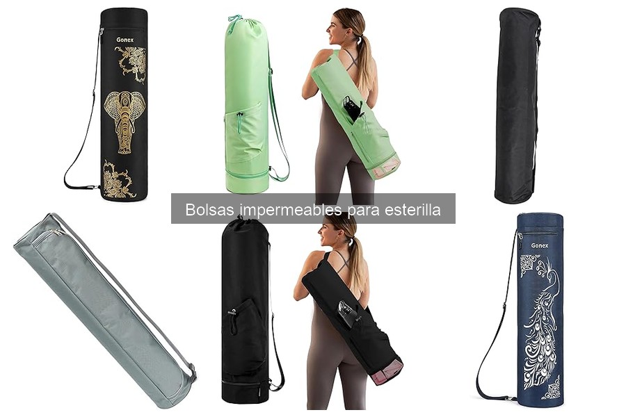 ¿Qué son las bolsas impermeables para esterilla de yoga?