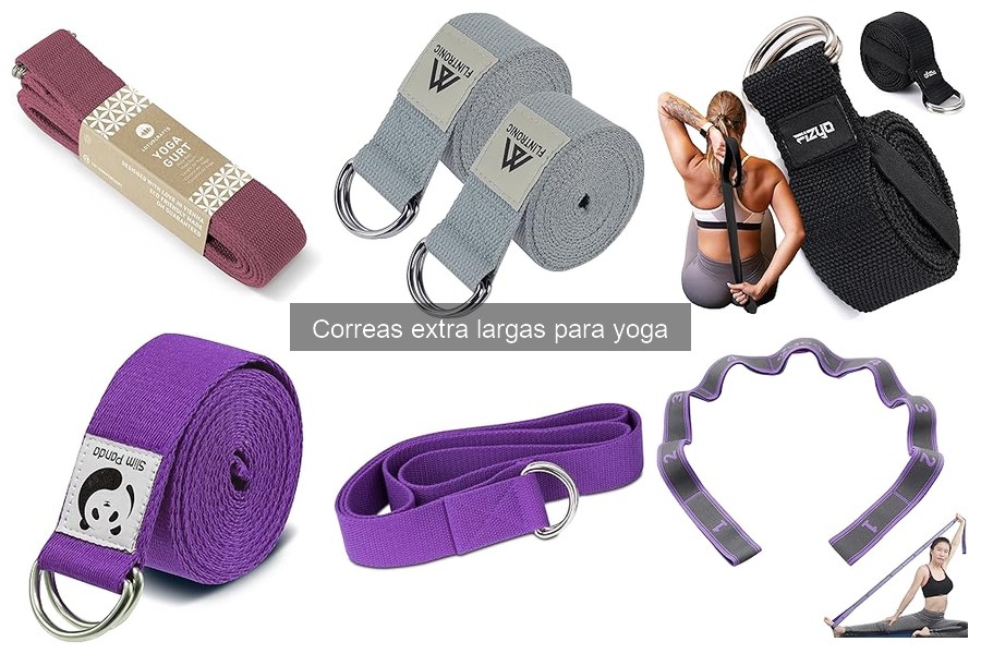 ¿Qué son las correas extra largas para yoga? Descubre su utilidad