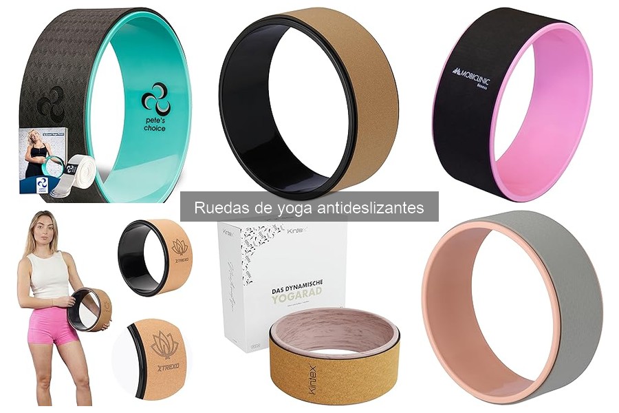 ¿Qué son las ruedas de yoga antideslizantes? Características