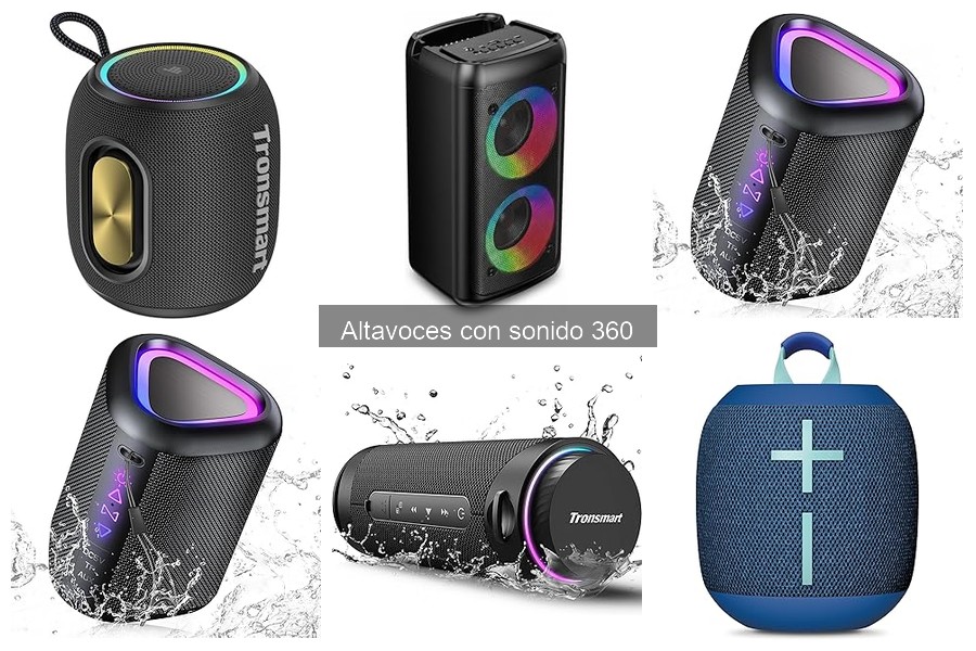 ¿Qué son los altavoces con sonido 360? Características y Ventajas