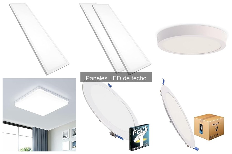 ¿Qué son los paneles LED de techo? Guía y características