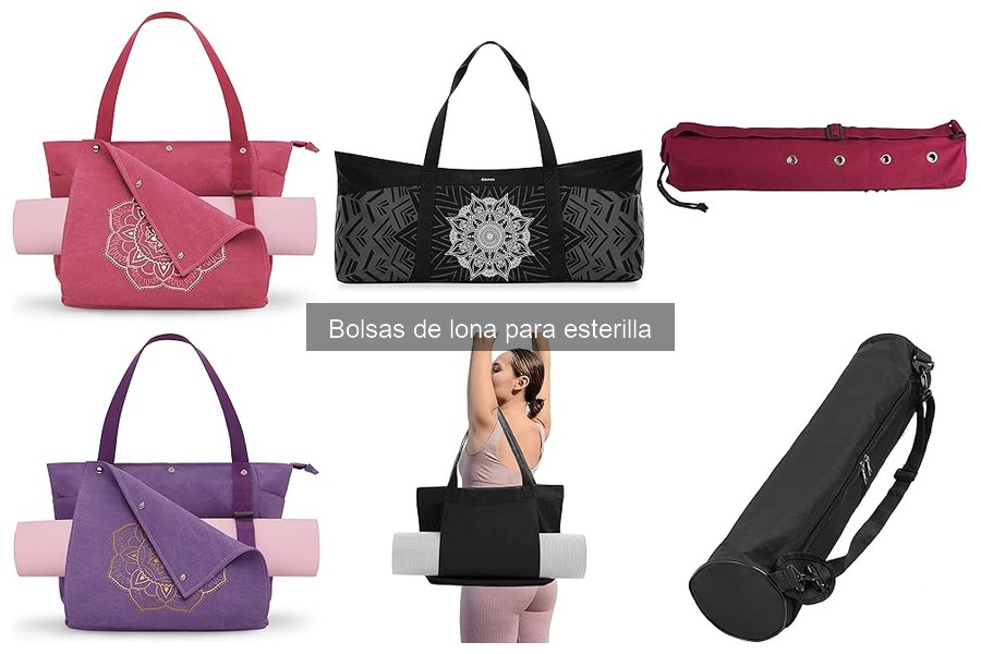 ¿Qué tamaño de bolsa de lona necesitas para tu esterilla de yoga?
