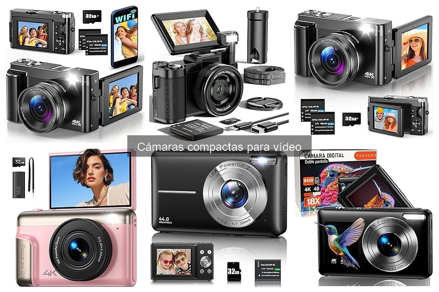 ¿Qué vídeos grabar con una cámara compacta? Guía completa