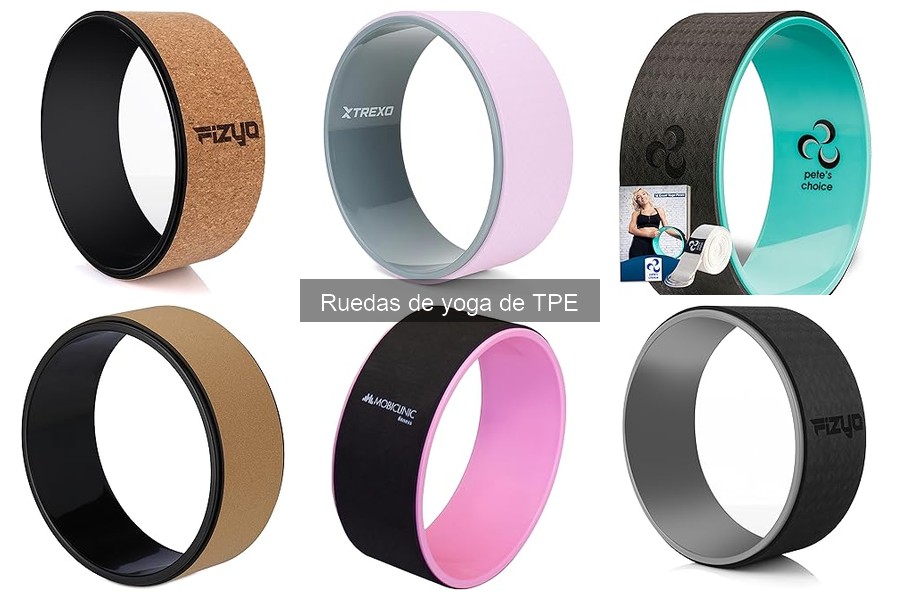 Ruedas de yoga de TPE para rehabilitación: beneficios clave