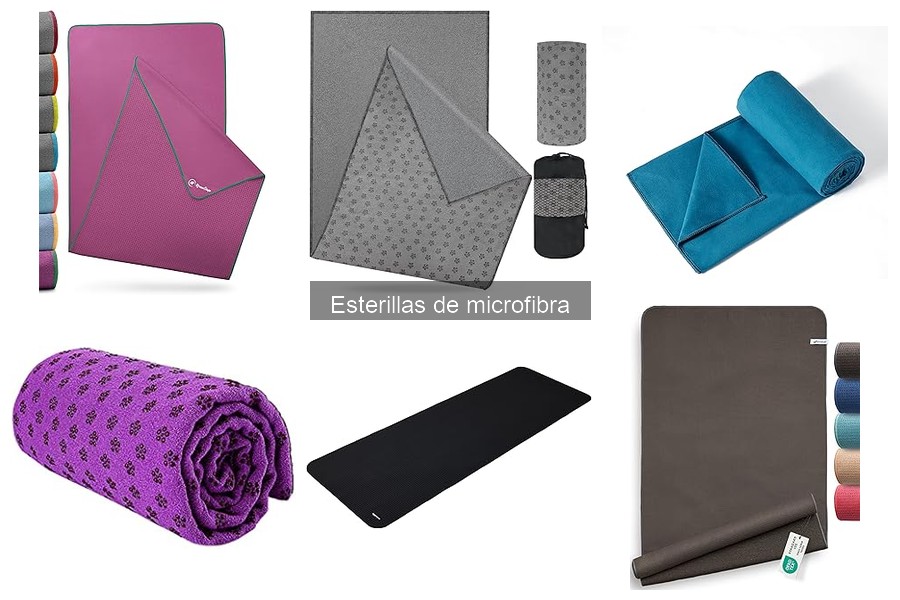 ¿Son adecuadas las esterillas de microfibra para principiantes de yoga?