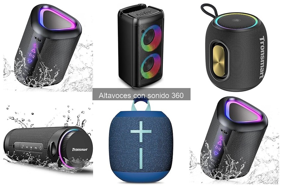 ¿Son los altavoces 360 ideales para exteriores?