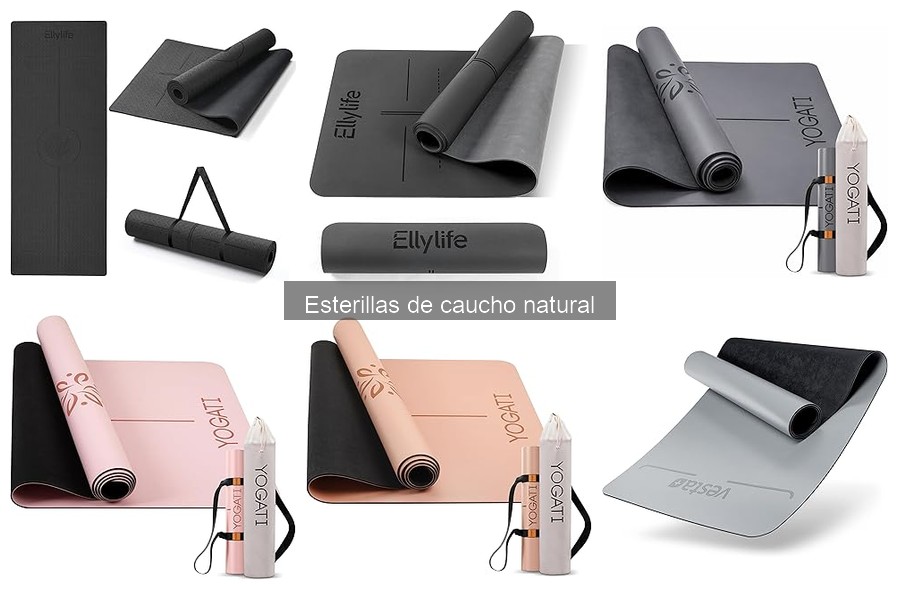 ¿Son seguras las esterillas de caucho natural para yoga?