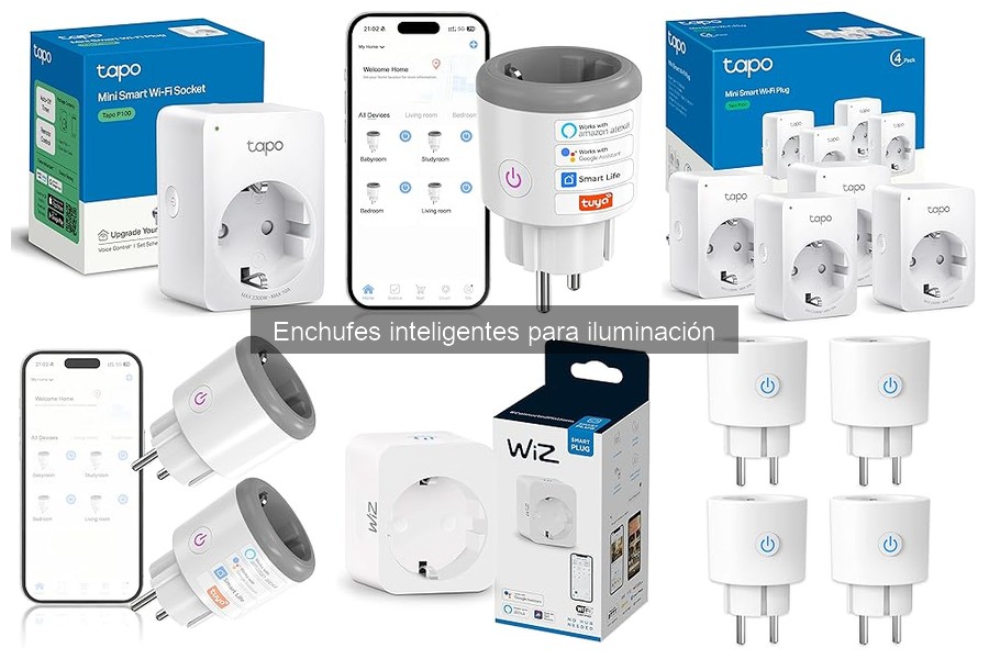 ¿Son seguros los enchufes inteligentes para iluminación?