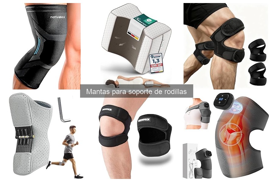 Tipos de mantas para soporte de rodillas: ¡Descubre las opciones!