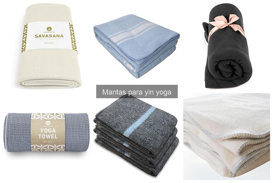 Tipos de mantas para yin yoga: materiales y usos