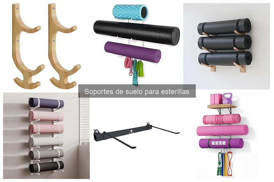 Tipos de soportes para esterillas de yoga: guía práctica