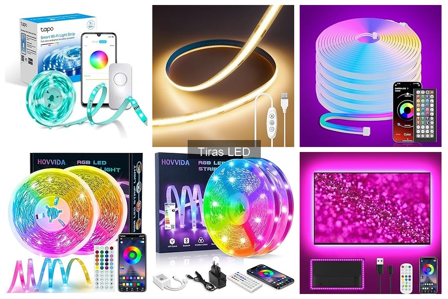 Tiras LED para exteriores: características y mejores opciones